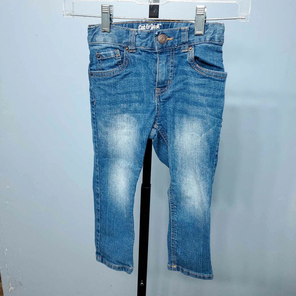 Cat & Jack Skinny Blue Jeans |Size: 3T